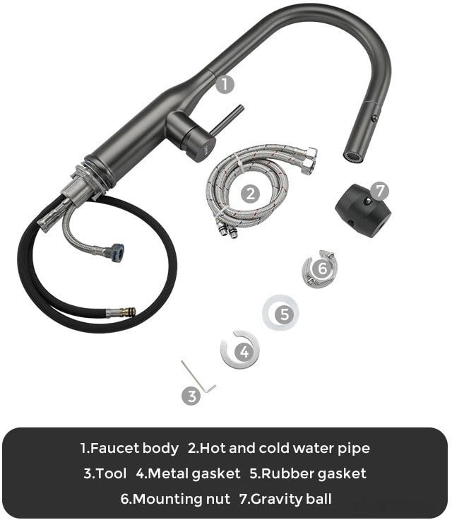 Смеситель Gappo G4398-41