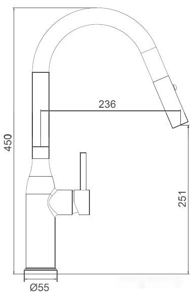 Смеситель Gappo G4398-41