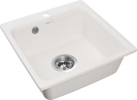 Кухонная мойка GranFest Smart GF-SM430 (White)