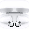 Наушники Apple AirPods 2 в футляре с возможностью беспроводной зарядки