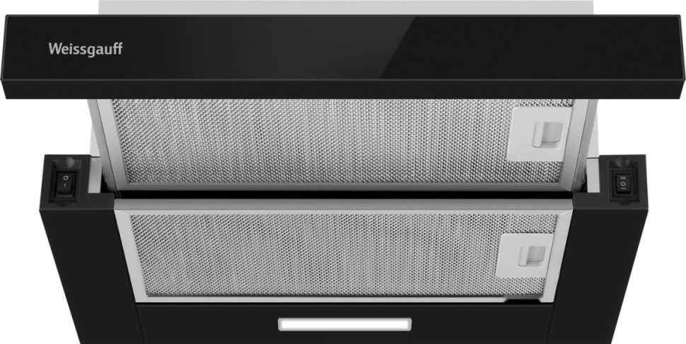 Вытяжка Weissgauff TEL 450 Black Glass