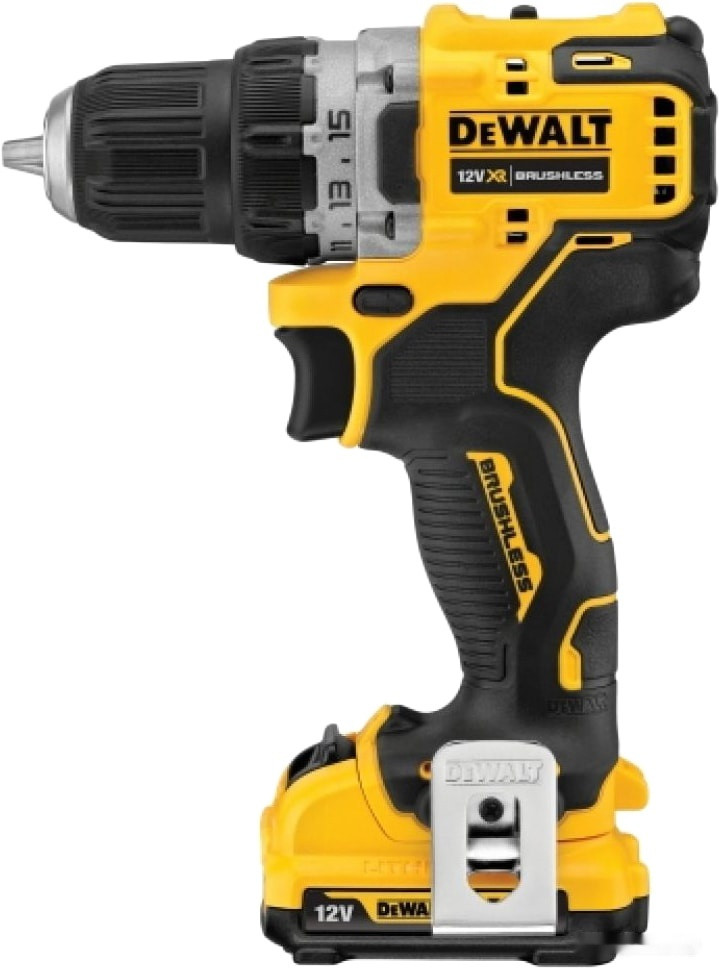 Дрель-шуруповерт DeWALT DCD701D2 (с 2-мя АКБ)