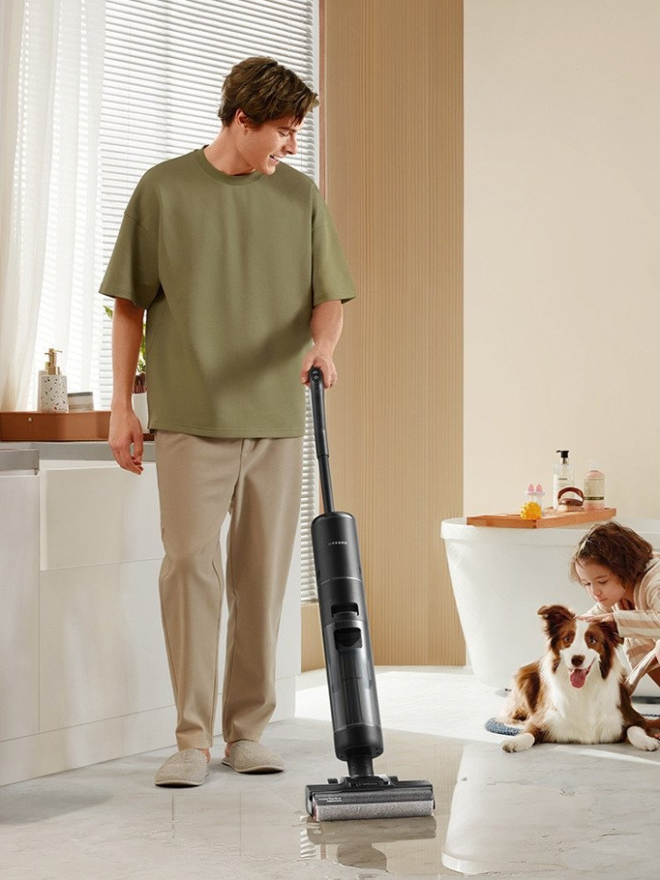 Вертикальный моющий пылесос Dreame G10 Pro Wet and Dry Vacuum (евровилка)