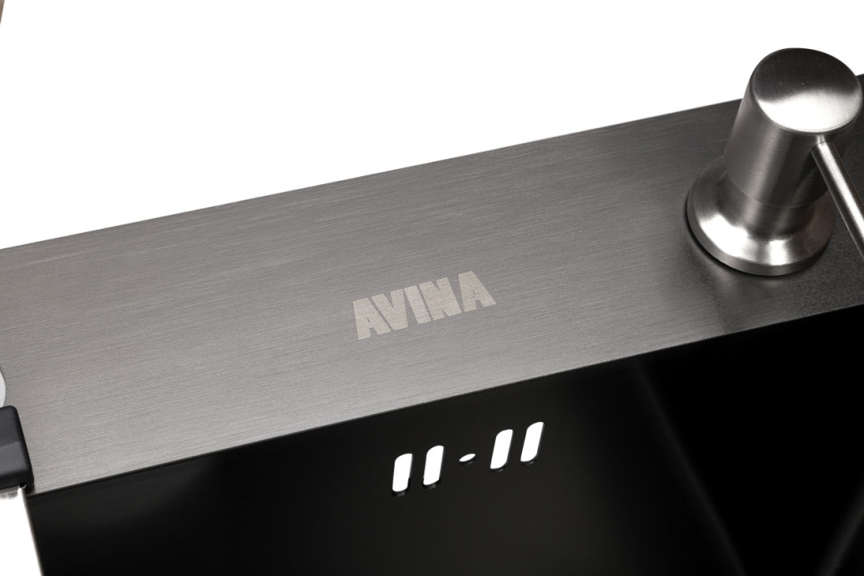 Кухонная мойка Avina HM6048 PVD (графит)