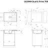 Кухонная мойка Ulgran Quartz Prima 700-08 (космос)
