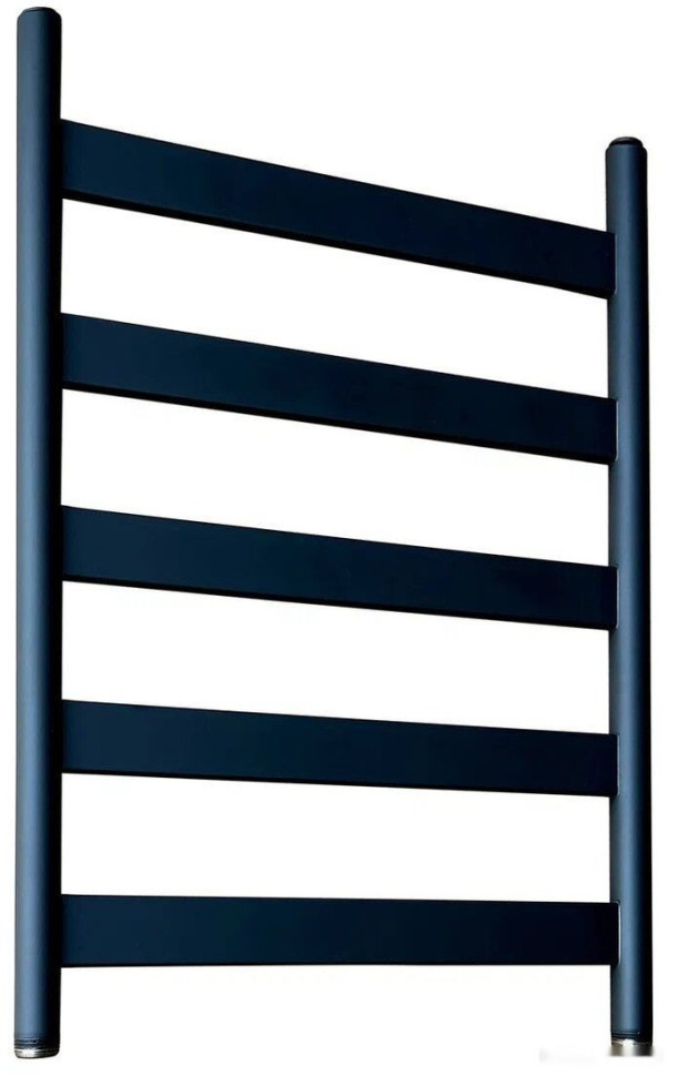 Полотенцесушитель Ростела Престиж нижнее подключение 1" 5 перекладин 50x80 см (черный)