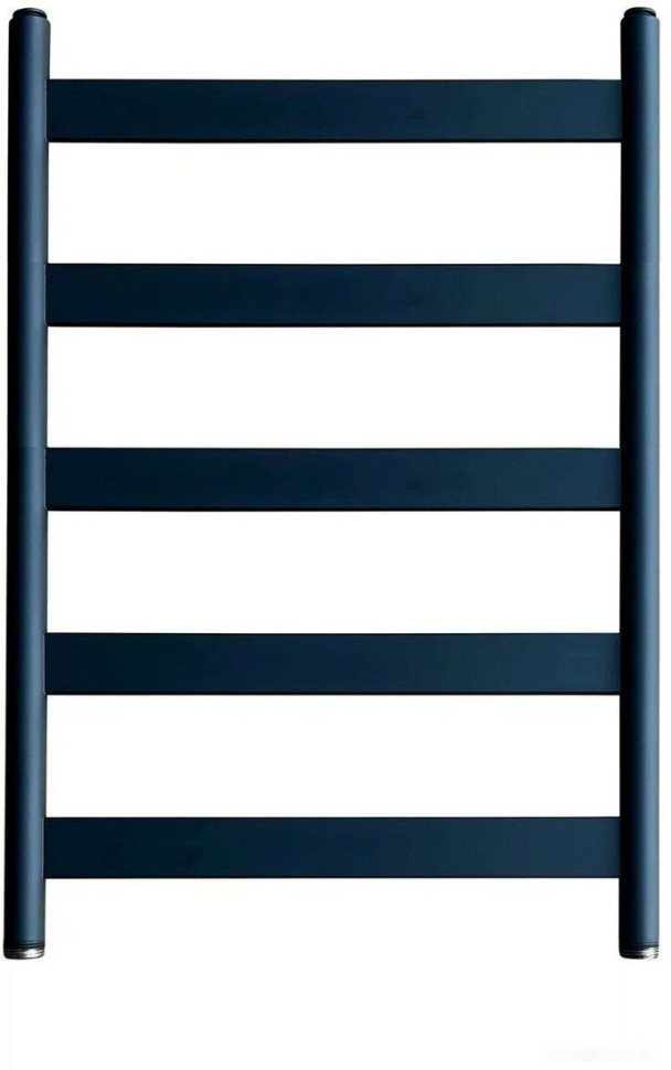 Полотенцесушитель Ростела Престиж нижнее подключение 1" 5 перекладин 50x80 см (черный)