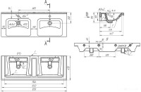 Умывальник dreja Гармония 125 641938
