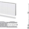 Радиатор Лемакс Compact 22 500x1600