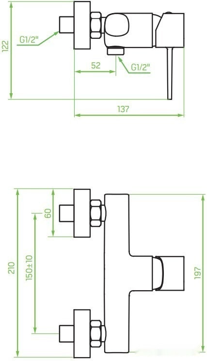 Смеситель Laveo Pola BAP 740D
