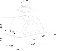 Вытяжка Grand Corsa 60 RC (нержавеющая сталь)
