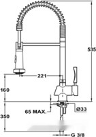 Смеситель Teka MY Chrome (18161002)