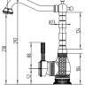 Смеситель Zorg A 313K-BR (античная бронза)