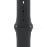 Умные часы Apple Watch Series 10 46 мм (алюминиевый корпус, черный/черный, спортивный силиконовый ремешок M/L)