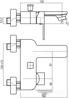 Смеситель Valvex Loft Gold 2455810