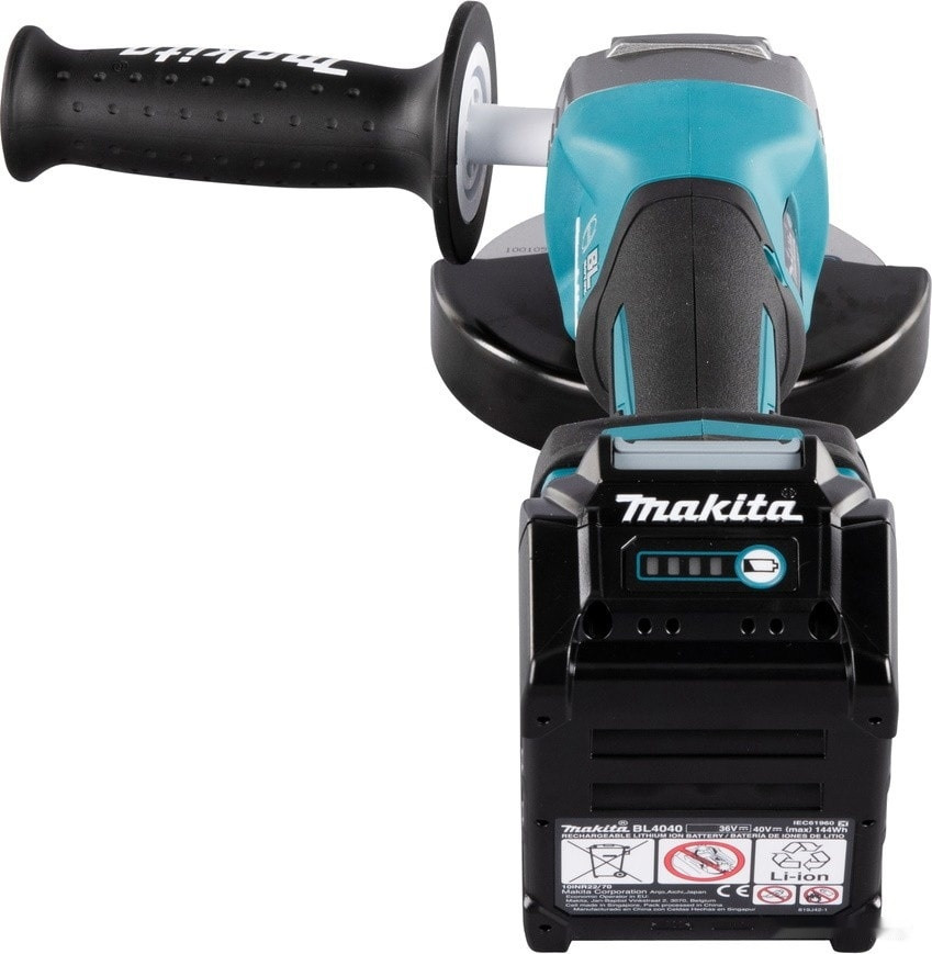 Угловая шлифмашина Makita GA013GM101 (с 1-м АКБ, кейс)