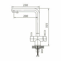 Смеситель Shevanik S468T
