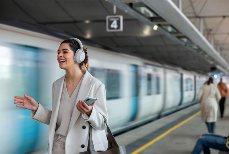 Наушники Sony WH-1000XM5 (серый)