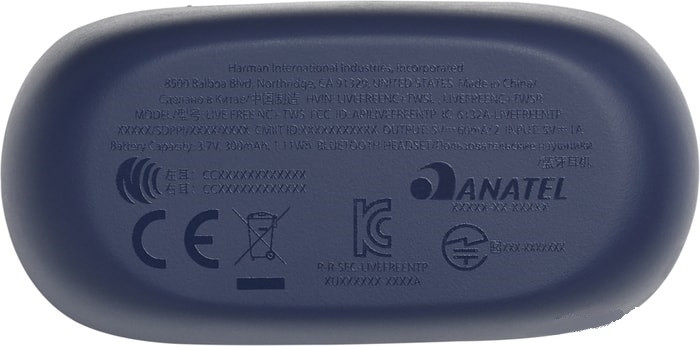 Наушники JBL Live Free NC+ (Blue)