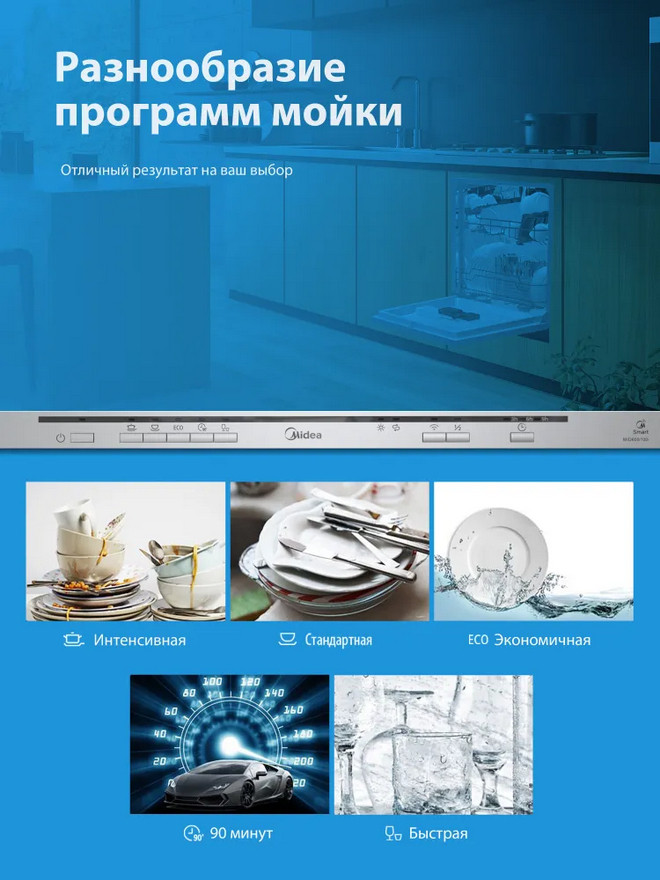 Посудомоечная машина Midea MID60S100i