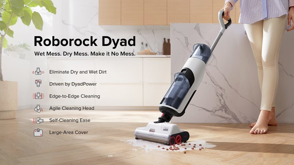 Пылесос Roborock Dyad WD1S1A (русская версия)