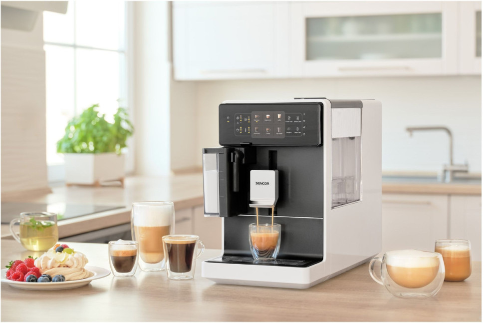 Кофемашина Sencor SES 9301WH