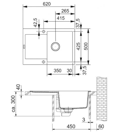 Кухонная мойка Franke MRG 611C ваниль