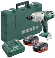 Гайковерт Metabo SSW 18 LTX 600 60219865 (с 2-мя АКБ, кейс)