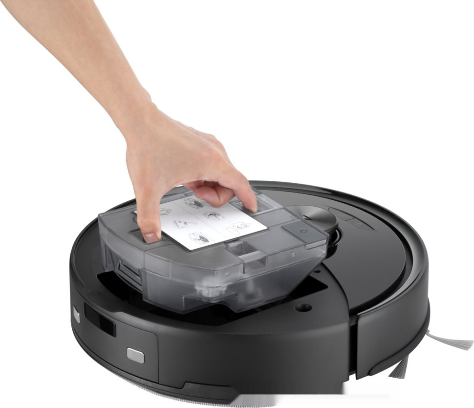 Робот-пылесос Roborock S8 Pro RRA0TAL S8PR52-02 (с русской озвучкой, черный)