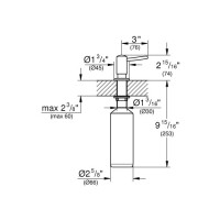 Дозатор мыла Grohe Contemporary 40536DC0