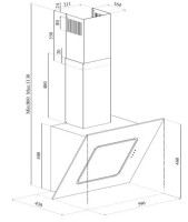 Вытяжка Beko HCA 62540 B