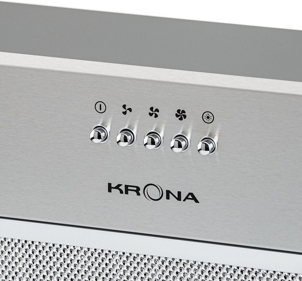 Вытяжка Krona Ambra 600 PB (нержавеющая сталь)