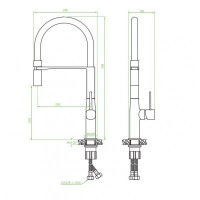Смеситель Laveo Pola BAP 878D