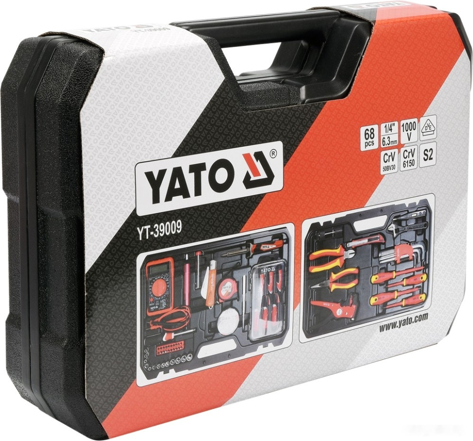 Универсальный набор инструментов Yato YT-39009 (68 предметов)
