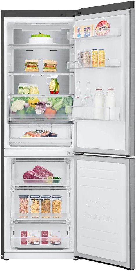 Холодильник с морозильником LG GA-B459SMQM