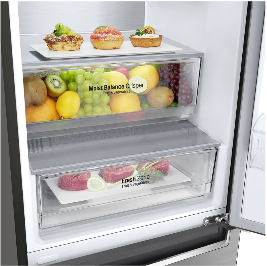 Холодильник с морозильником LG GA-B459SMQM