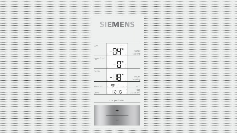 Холодильник с нижней морозильной камерой Siemens KG49NSW2AR