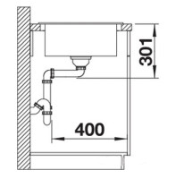 Кухонная мойка Blanco Elon XL 6 S (Black)
