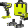 Ударная дрель-шуруповерт Ryobi R18PD5-220S 5133003734 (с 2-мя АКБ, кейс)