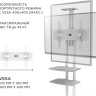 Кронштейн Onkron TS1552 (белый)