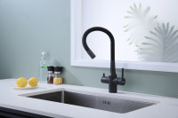 Смеситель Paulmark Salix Sa213419-418 (черный/антрацит)