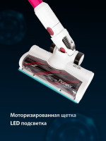 Пылесос Pioneer VC455S (розовый/белый)