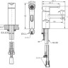Смеситель Bravat Stream F13783C-3 (ST0127)