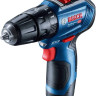 Дрель-шуруповерт Bosch GSB 12V-30 Professional 06019G9100 (с 2-мя АКБ, кейс)