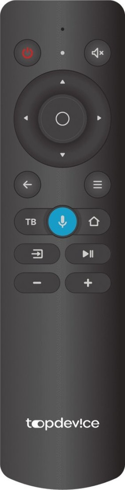Телевизор TopDevice 43" SMART TV YаOS 03 (черный)
