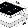 Варочная панель Maunfeld CVCE594SMDBK