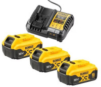 Аккумулятор для инструмента DeWALT DCB1104P3 (18В/3x5 Ач + 12-18В)