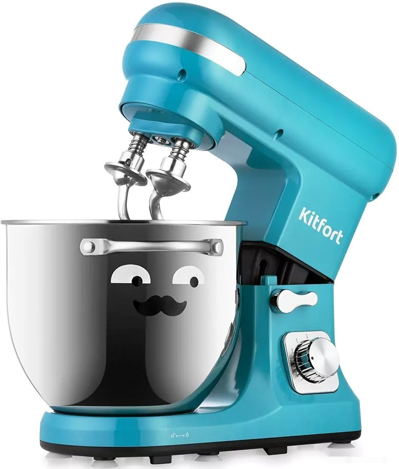 Кухонный комбайн Kitfort KT-3416-2 (темно-бирюзовый)