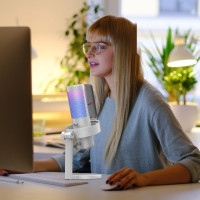 Проводной микрофон FIFINE A9 (белый)