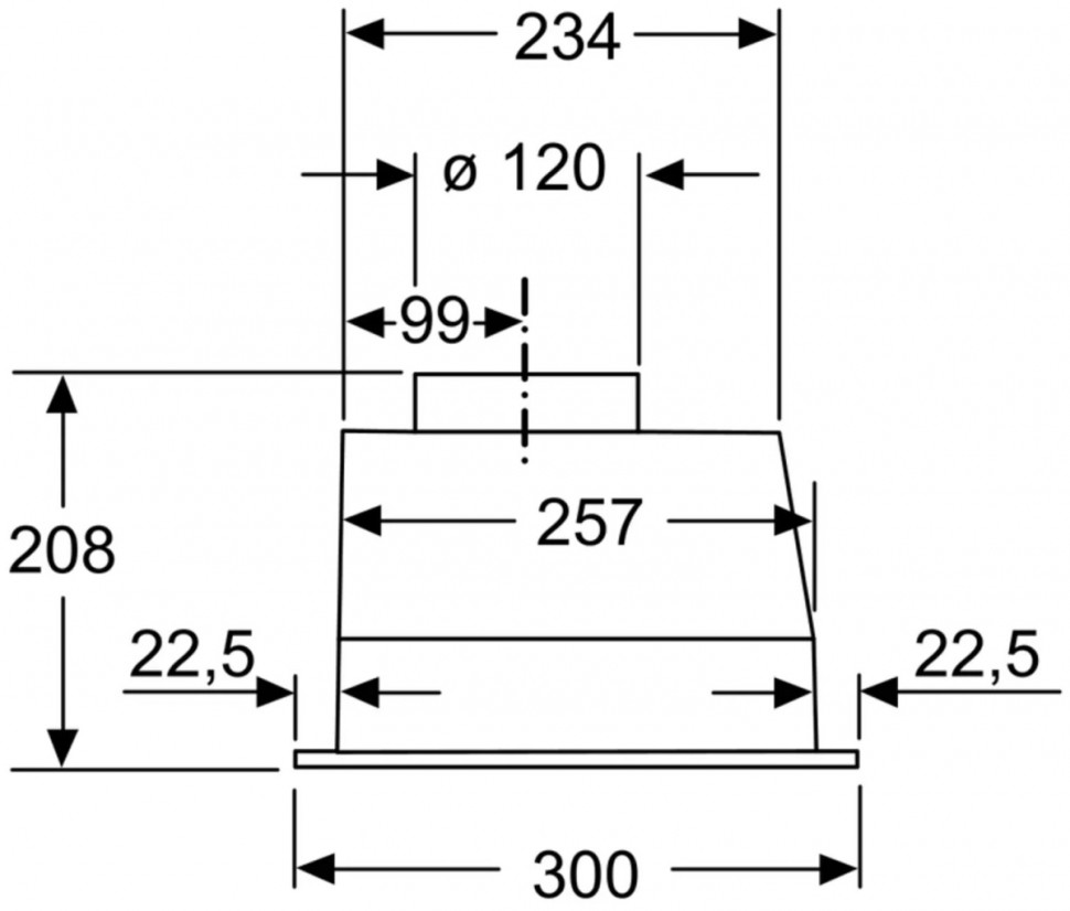 Вытяжка Bosch DLN53AA70